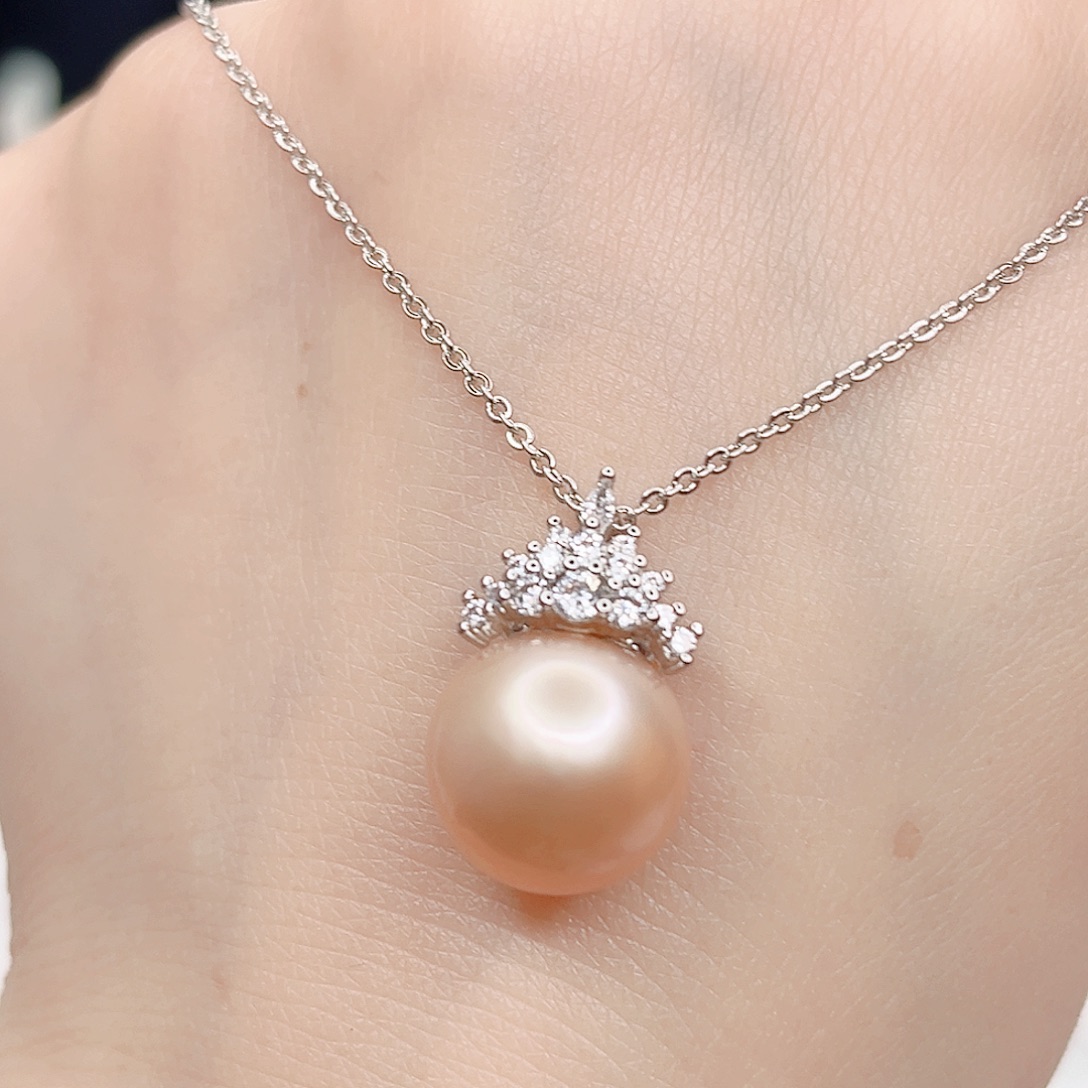 合金吊坠(赠链)淡水珍珠