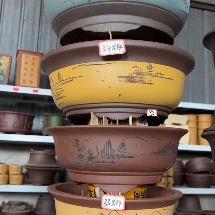 紫砂花盆              100-4