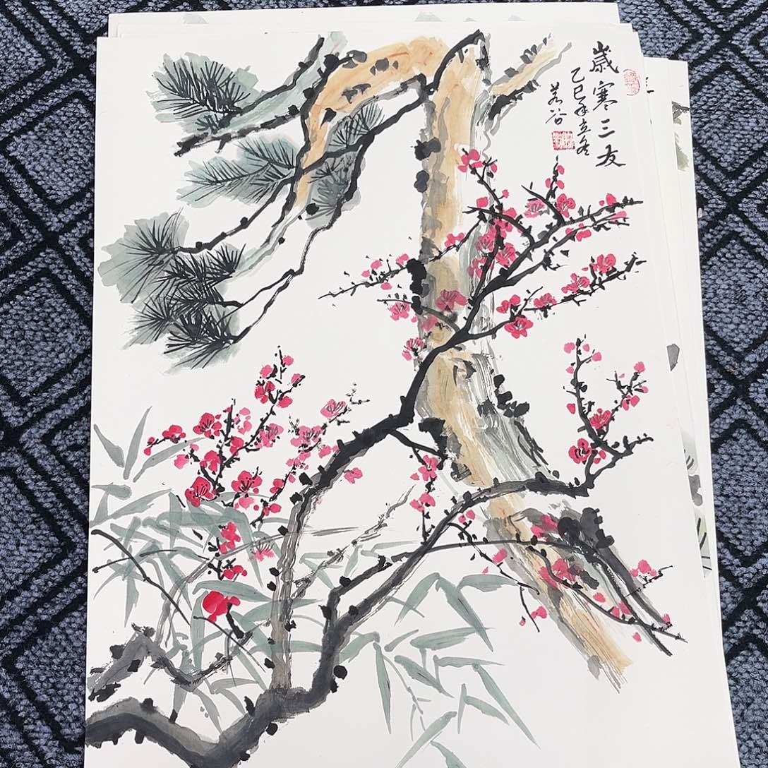 国画45.66花鸟作品
