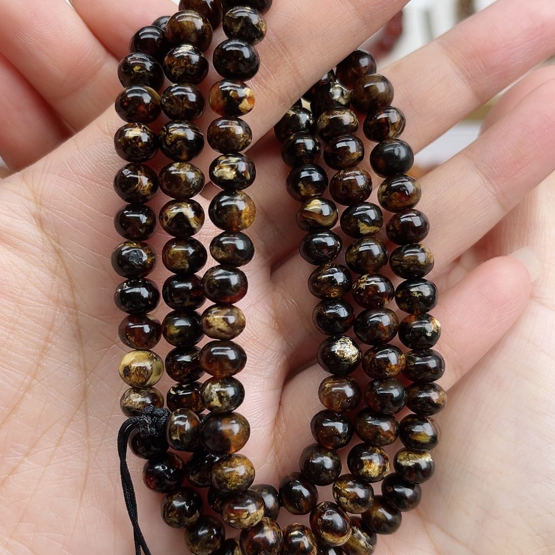 未镶嵌颈饰琥珀琥珀7