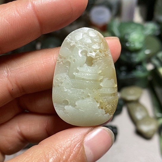 【闪购商品】和田玉（糖玉）珠宝半成品未镶嵌