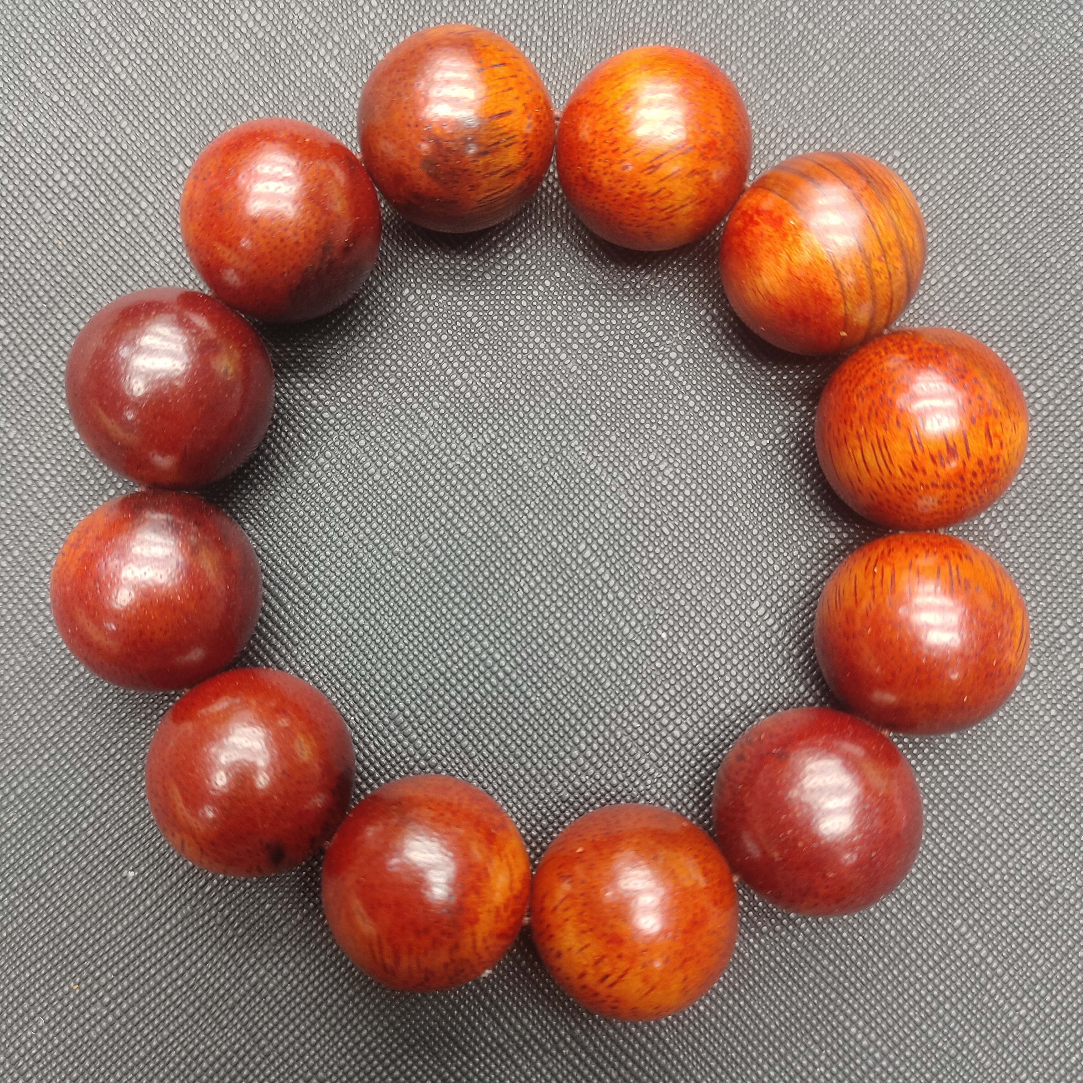 489沉木圆珠手串