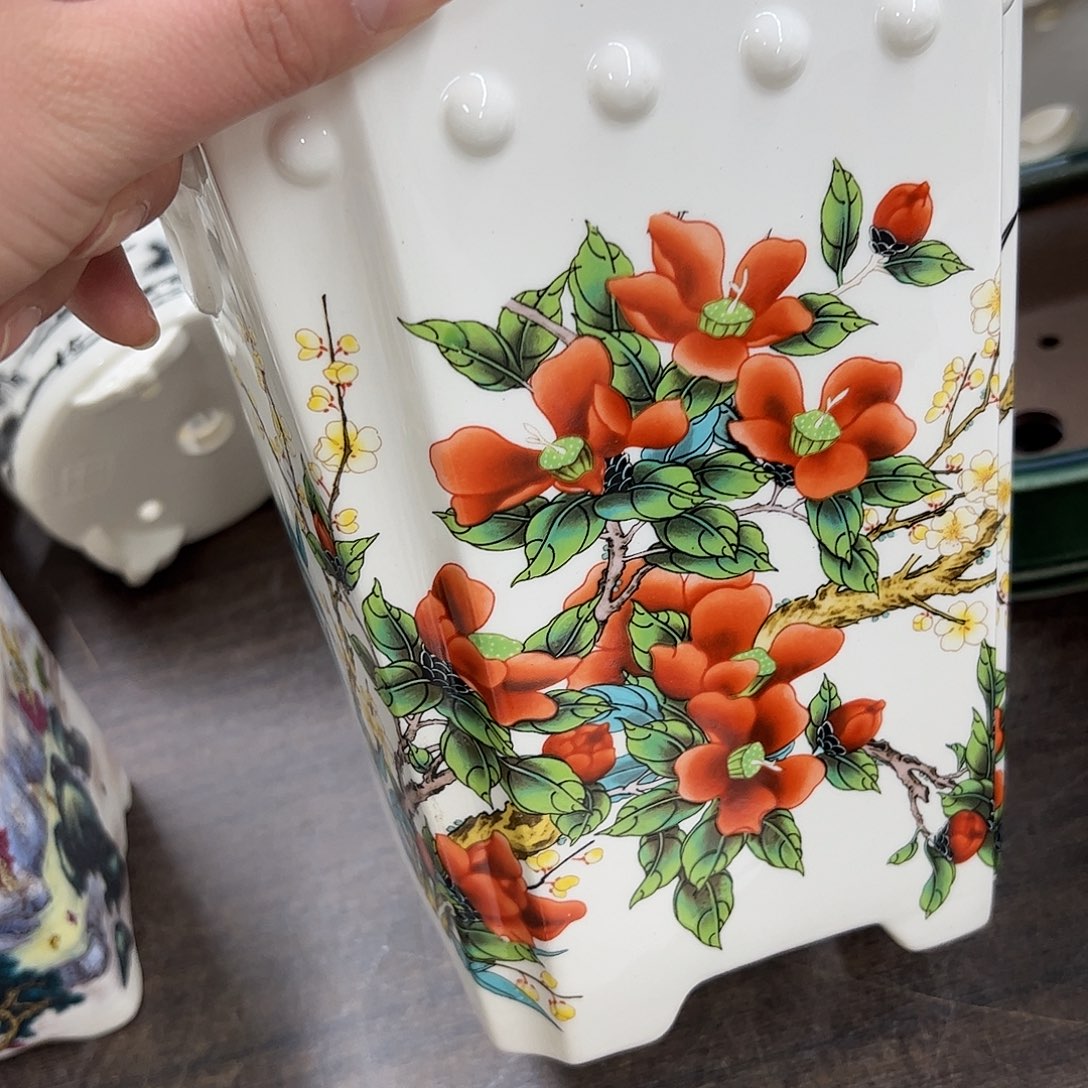 紫砂花盆末*436号瑕疵15/22.5cm