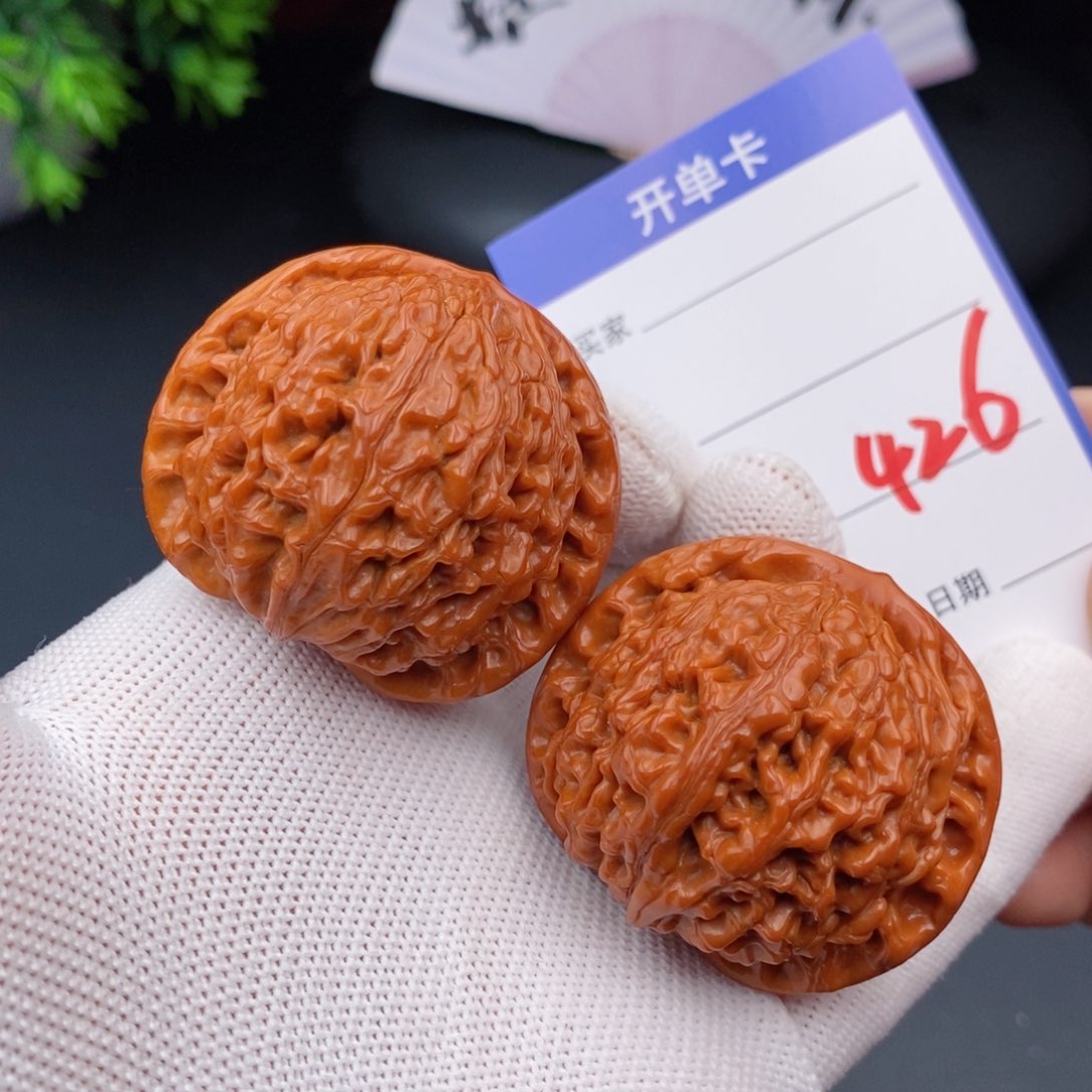 文玩核桃把件43水龙纹426