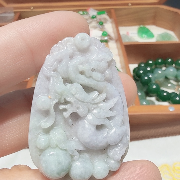 翡翠未镶嵌项圈天然翡翠吊坠｜