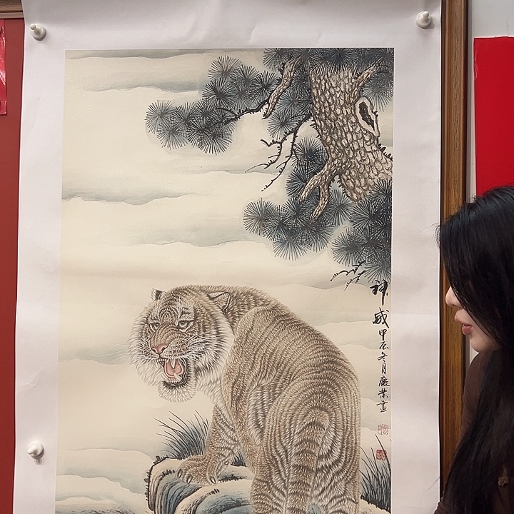 国画赵庆业老师国画作品月