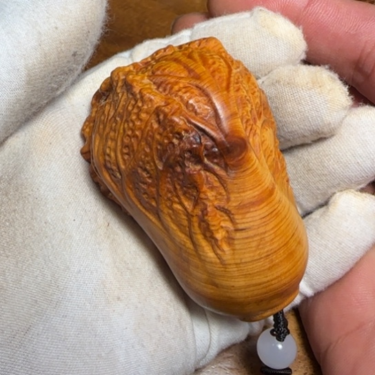 柏木（崖柏）全陈化老料把件