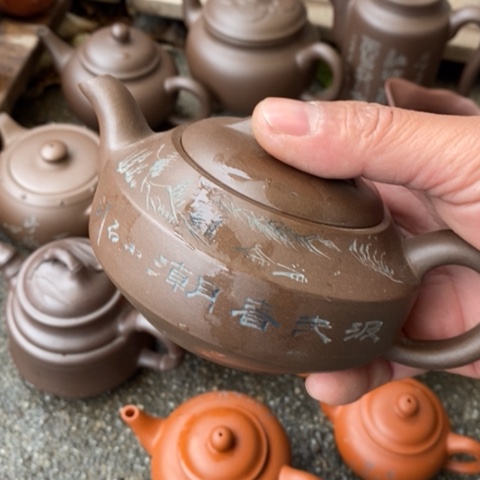 紫砂茶壶若*紫砂茶具