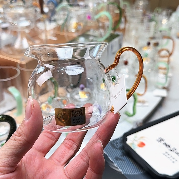 禾器琥珀色圆满公道杯