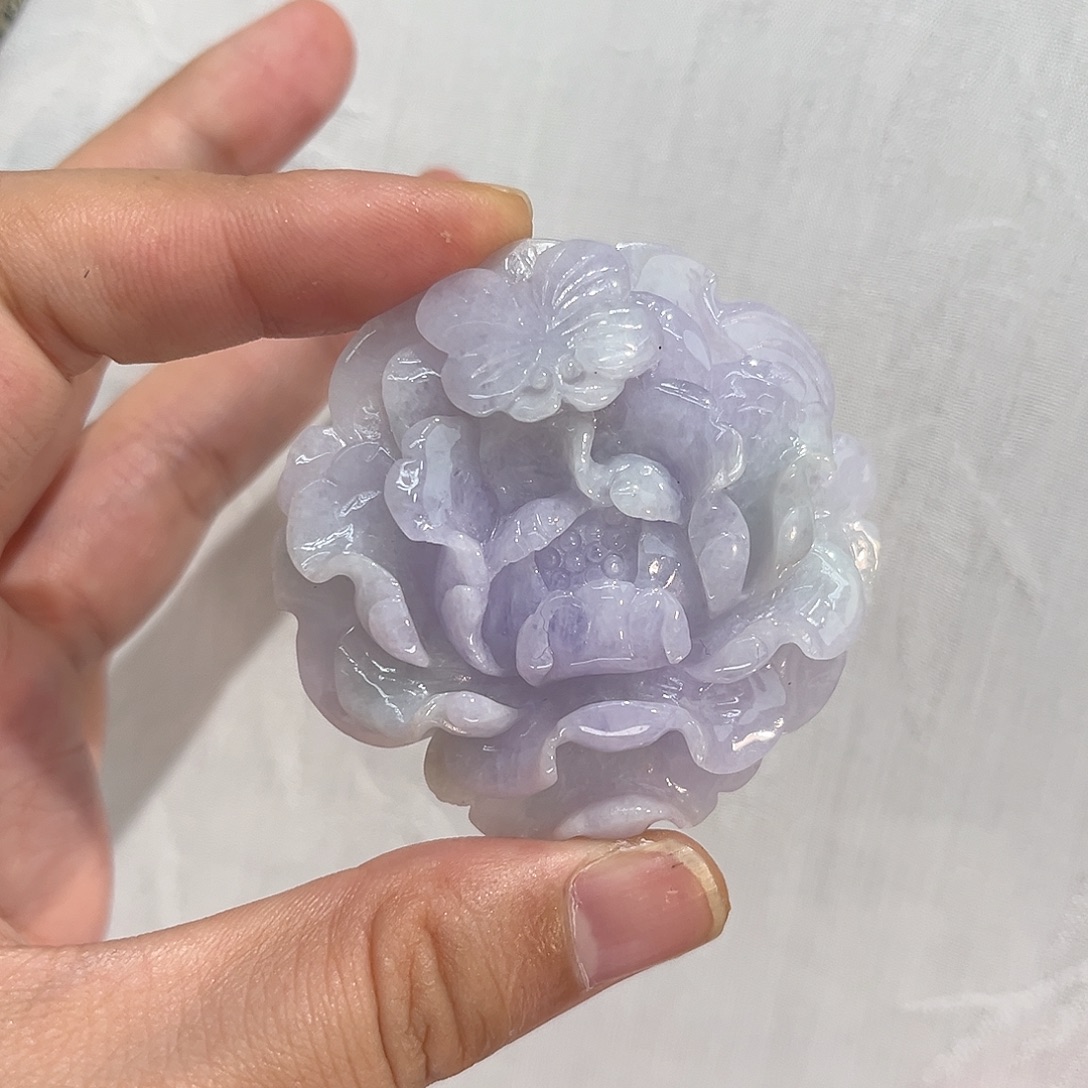 翡翠合金吊坠(赠链)