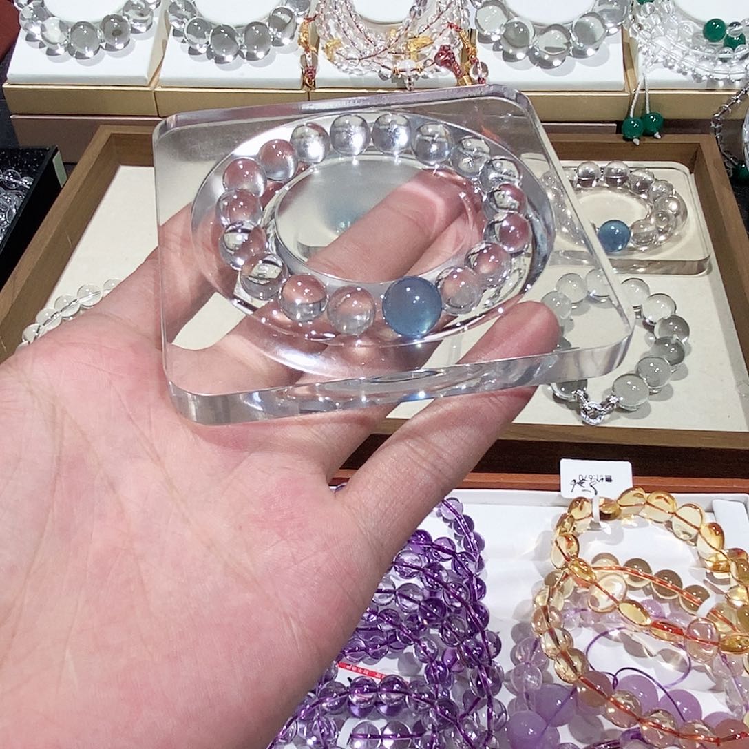 水晶手链未镶嵌定制