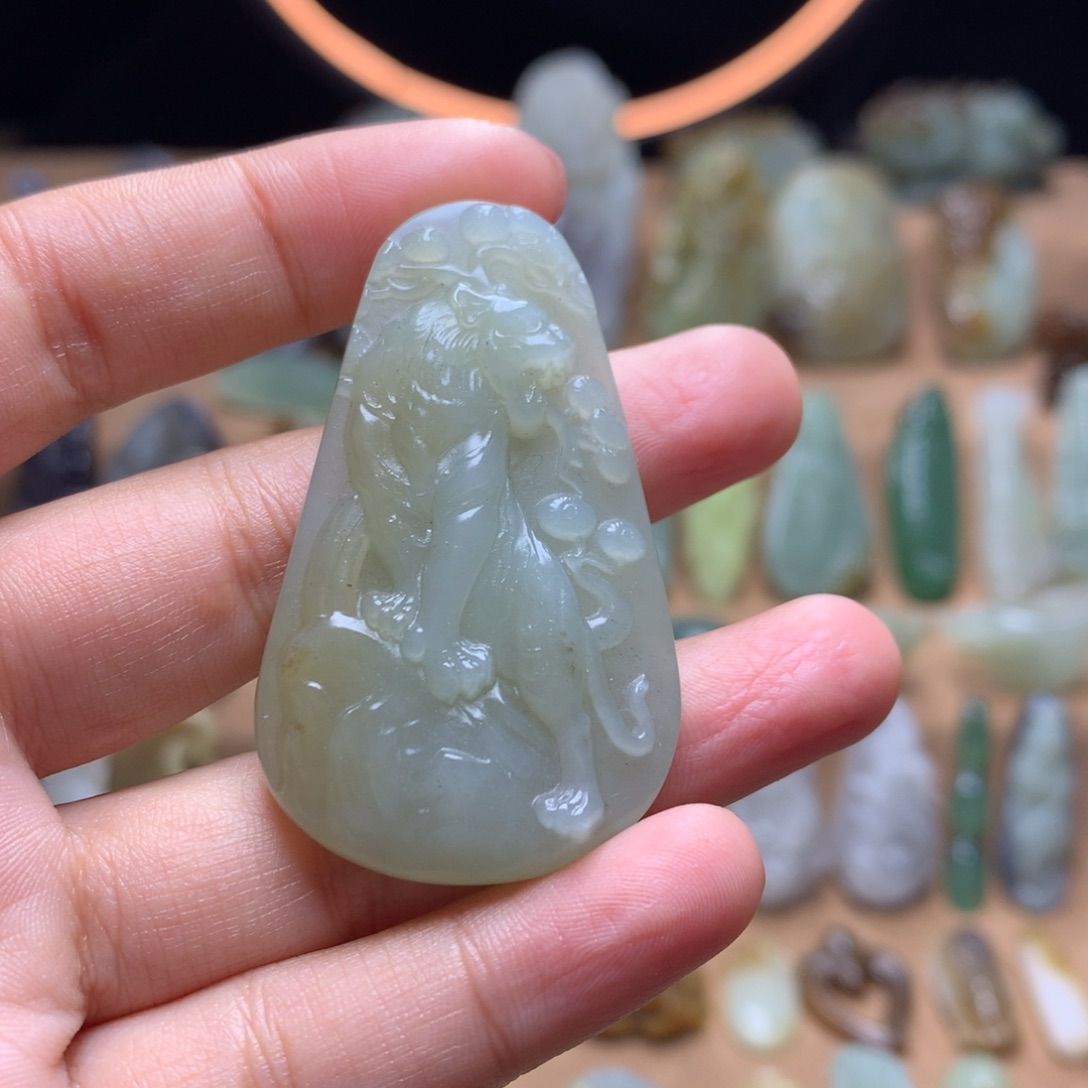 和田玉挂件未镶嵌