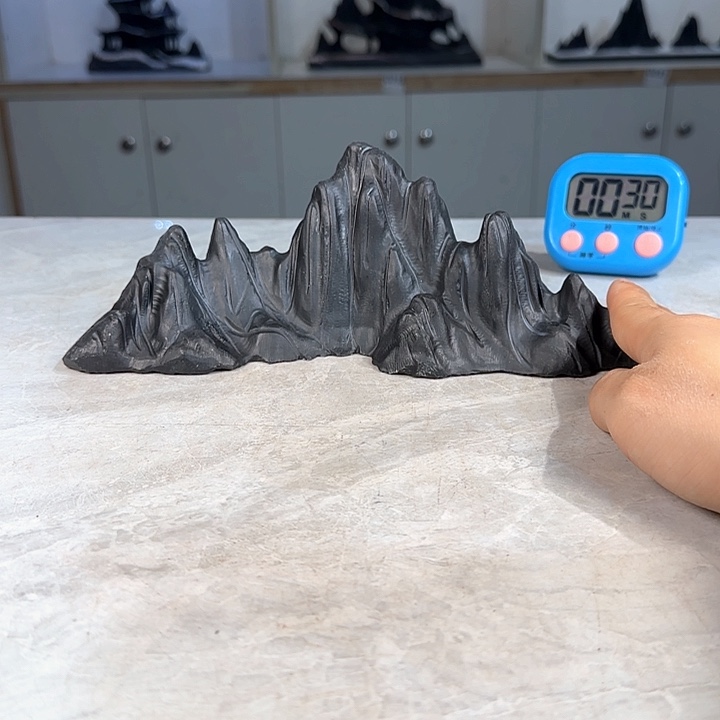 奇石茶宠鱼缸文房摆件 