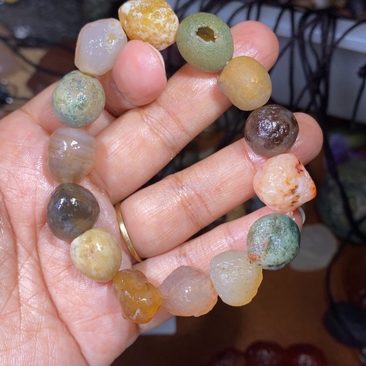 玛瑙/玉髓珠宝半成品未镶嵌