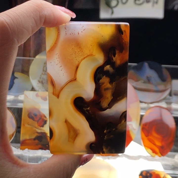 玛瑙/玉髓颈饰未镶嵌489