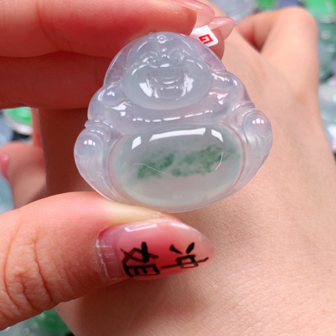 翡翠颈饰未镶嵌天然翡翠