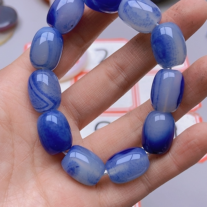 【闪购商品】玛瑙/玉髓珠宝半成品未镶嵌玲*