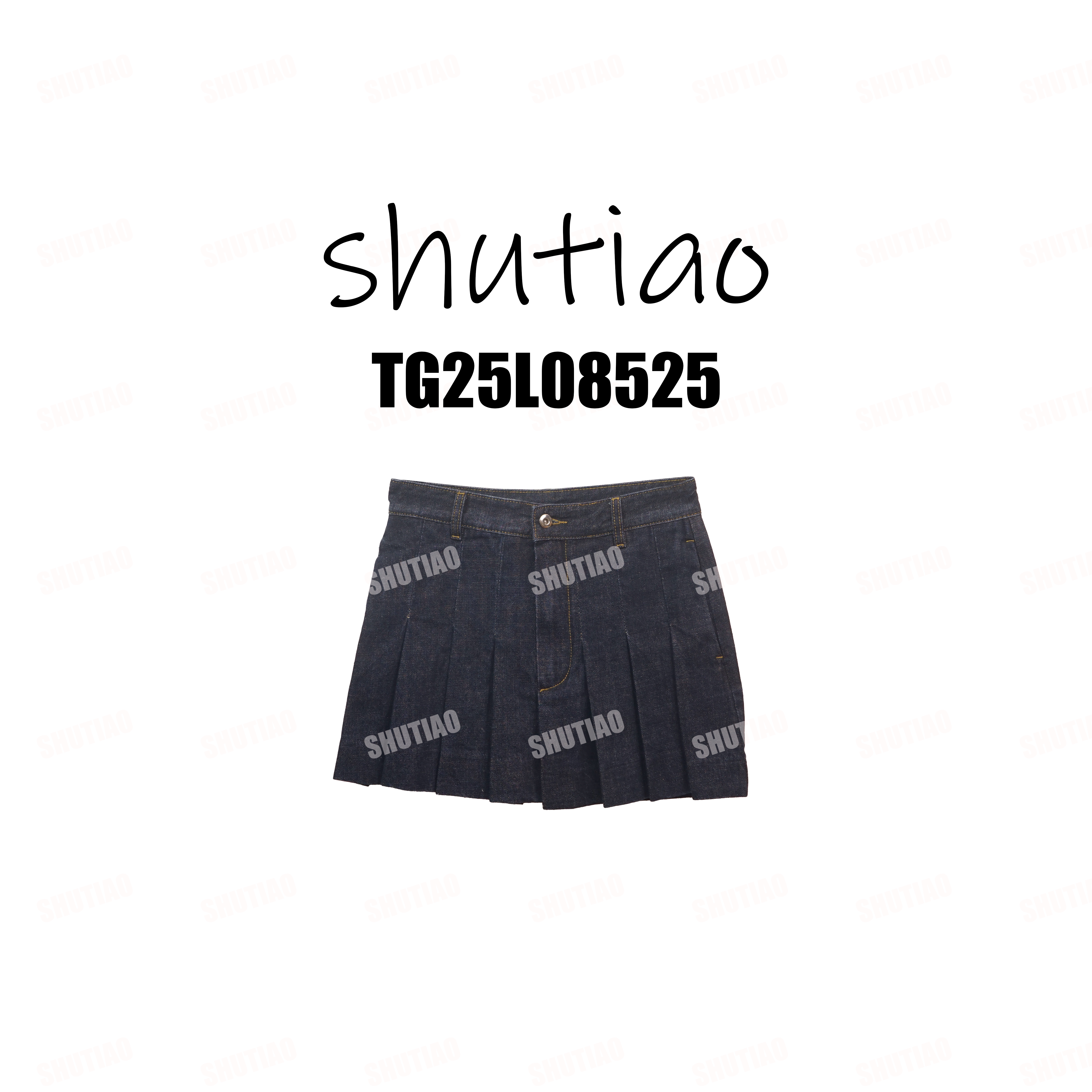 【SHUTIAO】2025冬季：新款小众设计款短裙TG25L08525