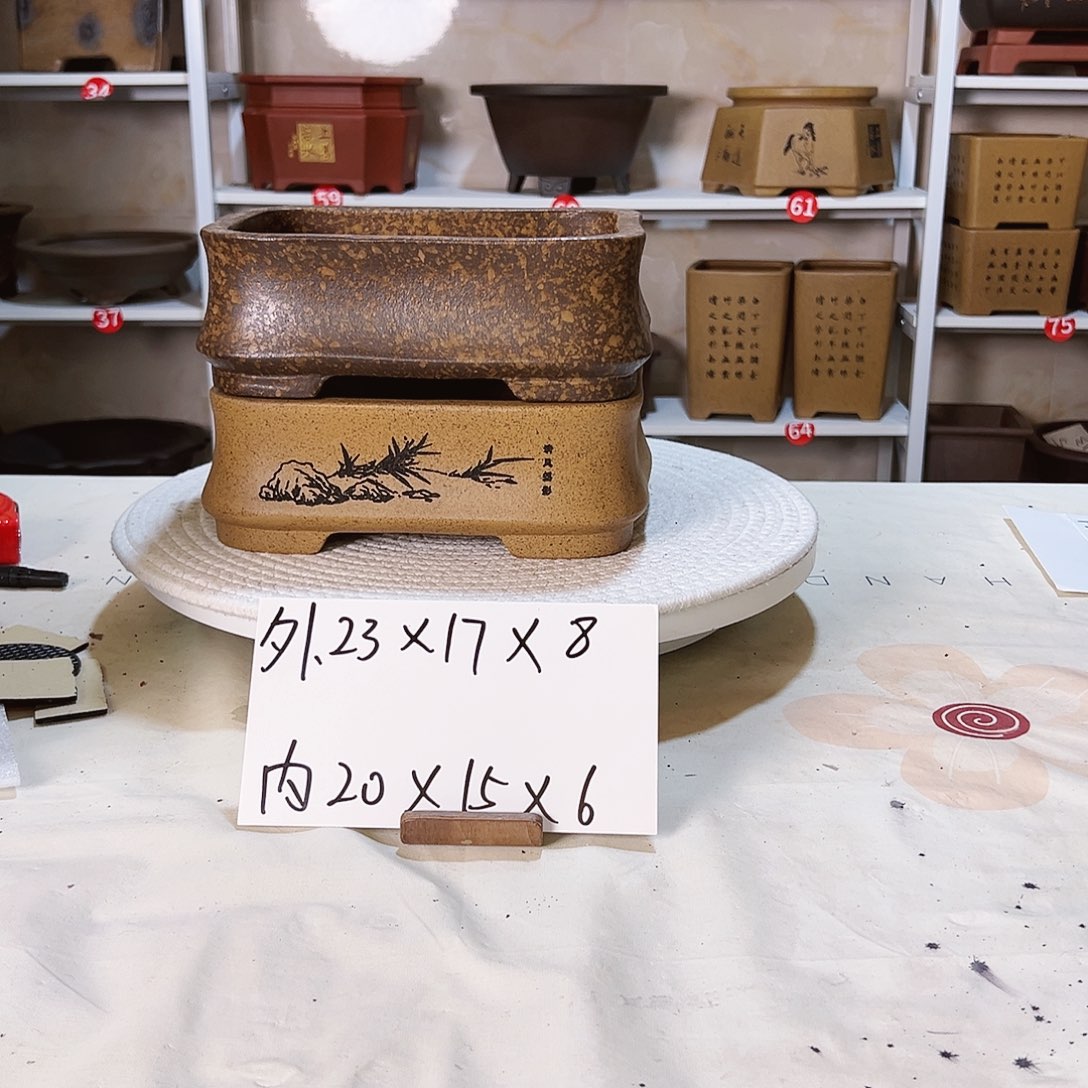 紫砂花盆紫砂花盆