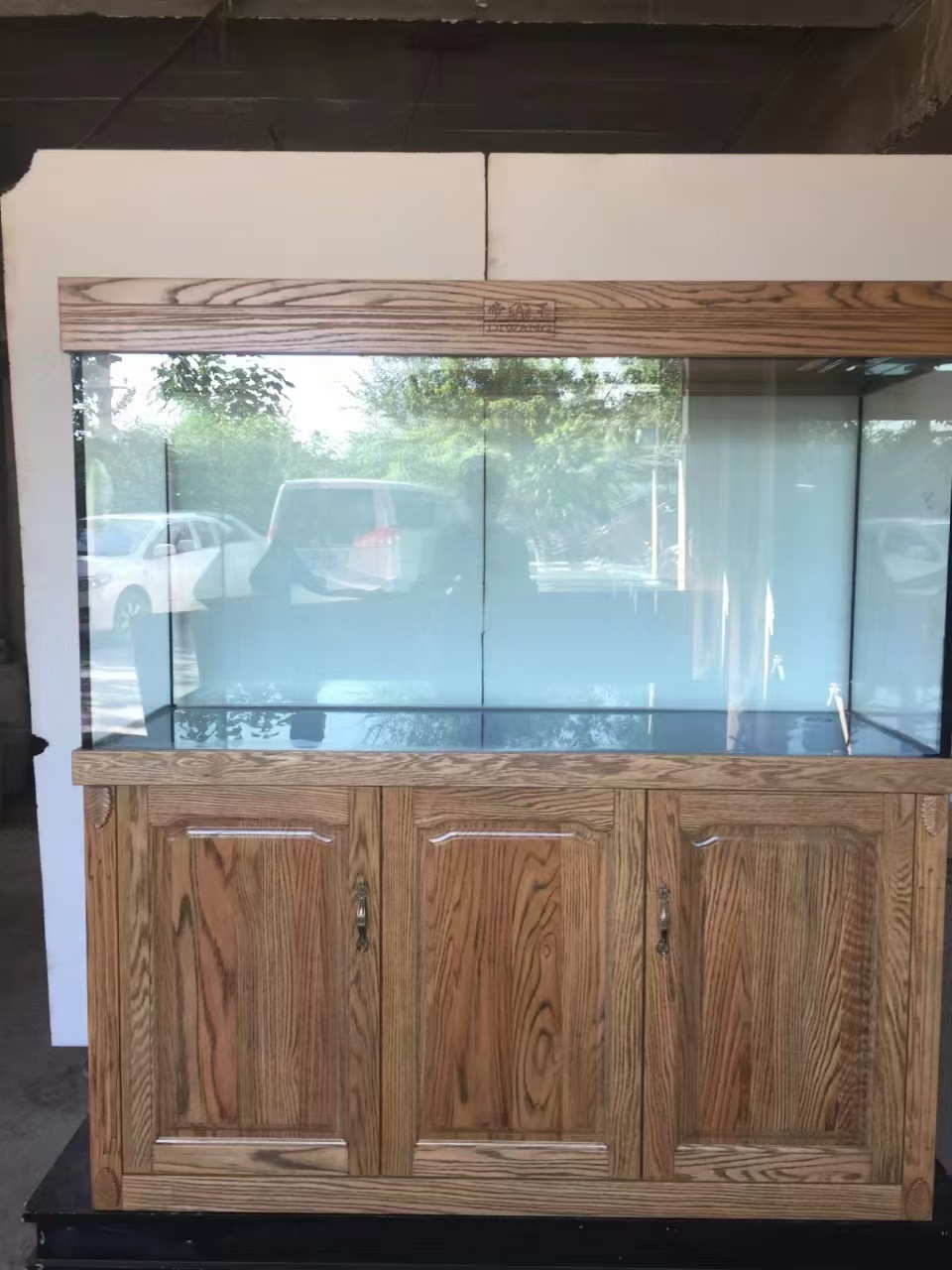 实木鱼缸处理，晶晶无线超白