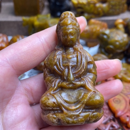 蛇纹石玉未镶嵌颈饰97