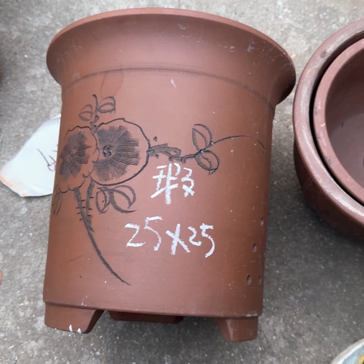 紫砂花盆特价清仓