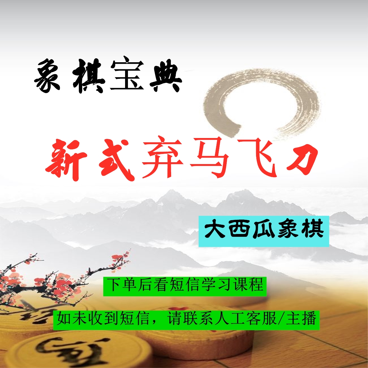 象棋宝典：新式弃马飞刀（点击短信链接学习课程）-25051107952