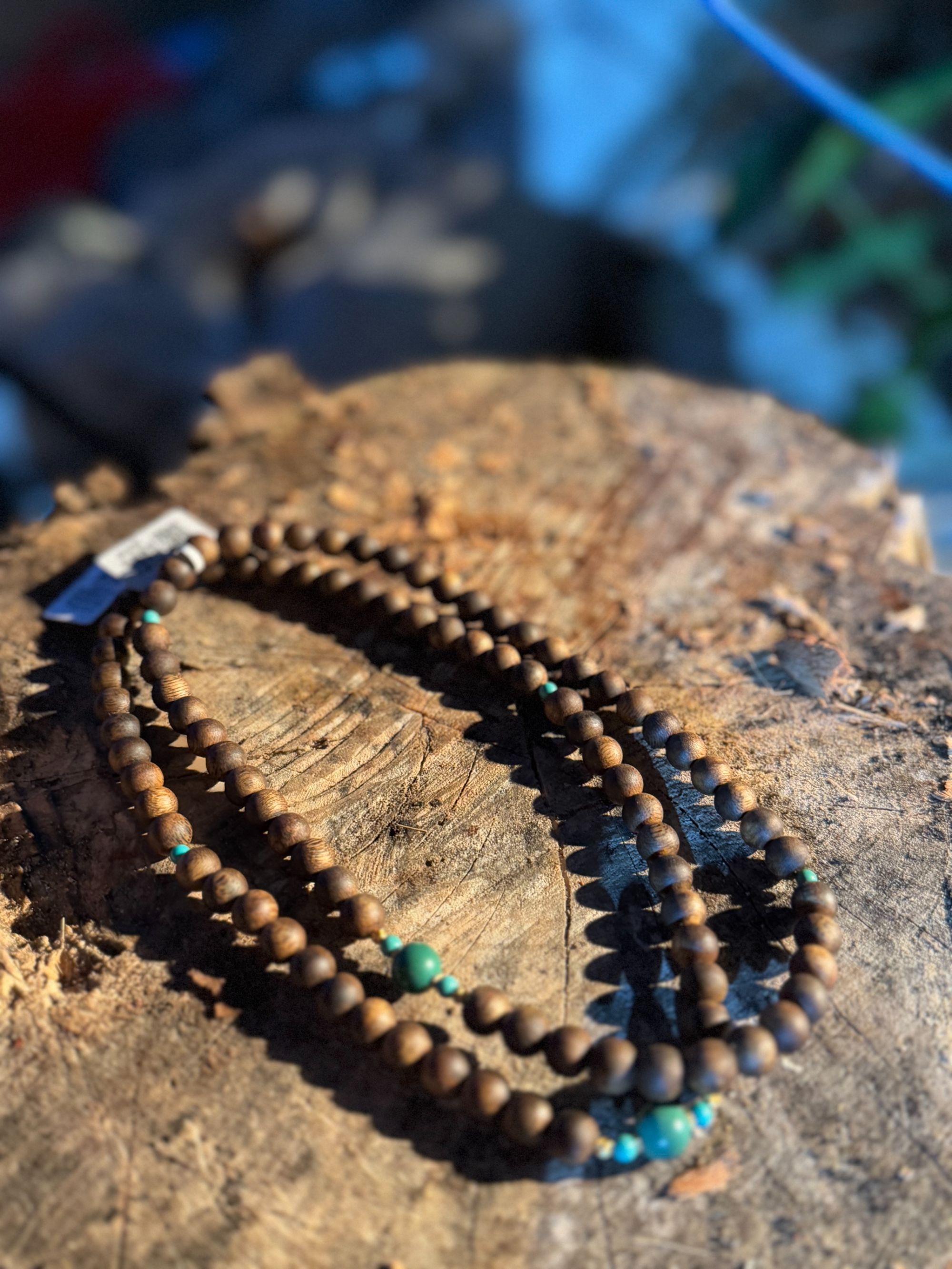 沉香【青霞沉香】DIY命根子圆珠双圈 多样性发一条