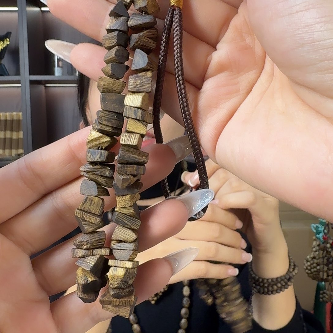 沉香沉香碎屑原材料chegua两绳10g+ 金沙叶高油