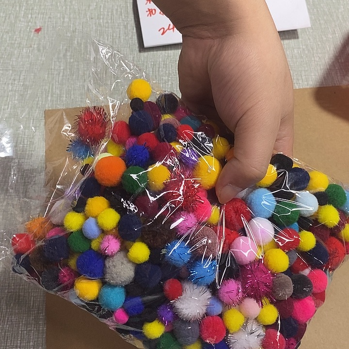 辅料手工闪购毛球