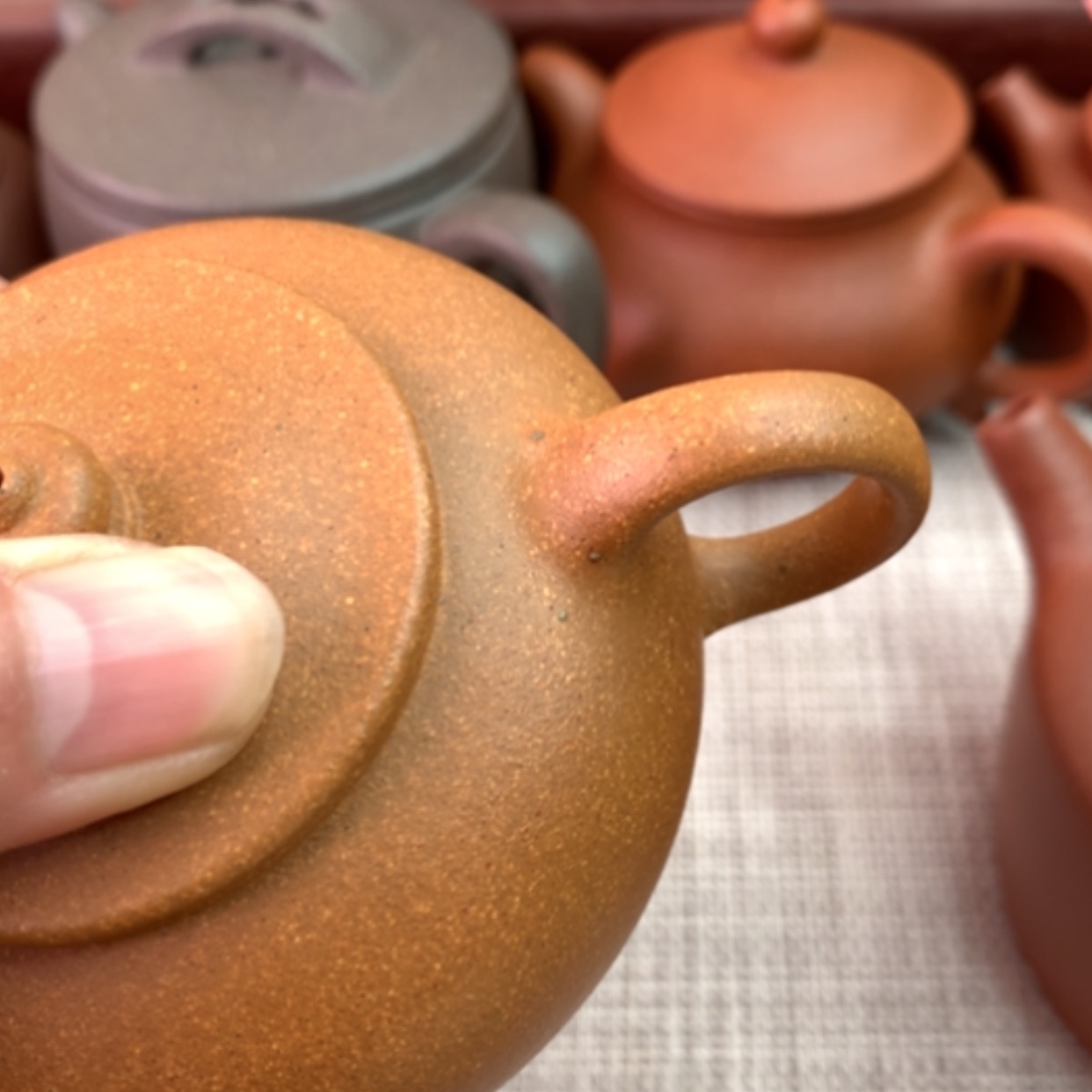 【闪购商品】紫砂茶壶追**梦160CC半手工制作