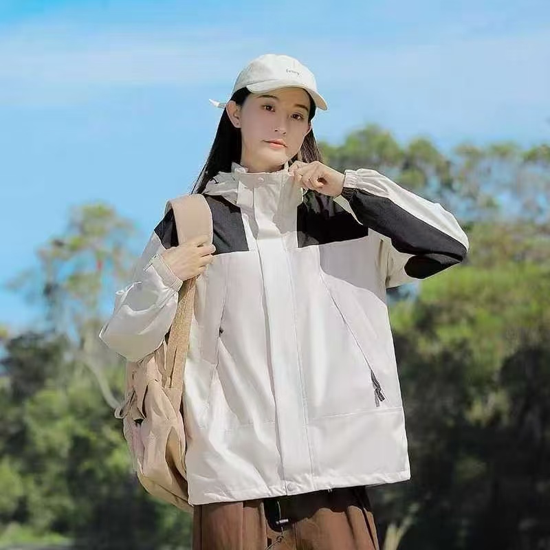 秋冬冲锋衣外套防水防风户外登山服