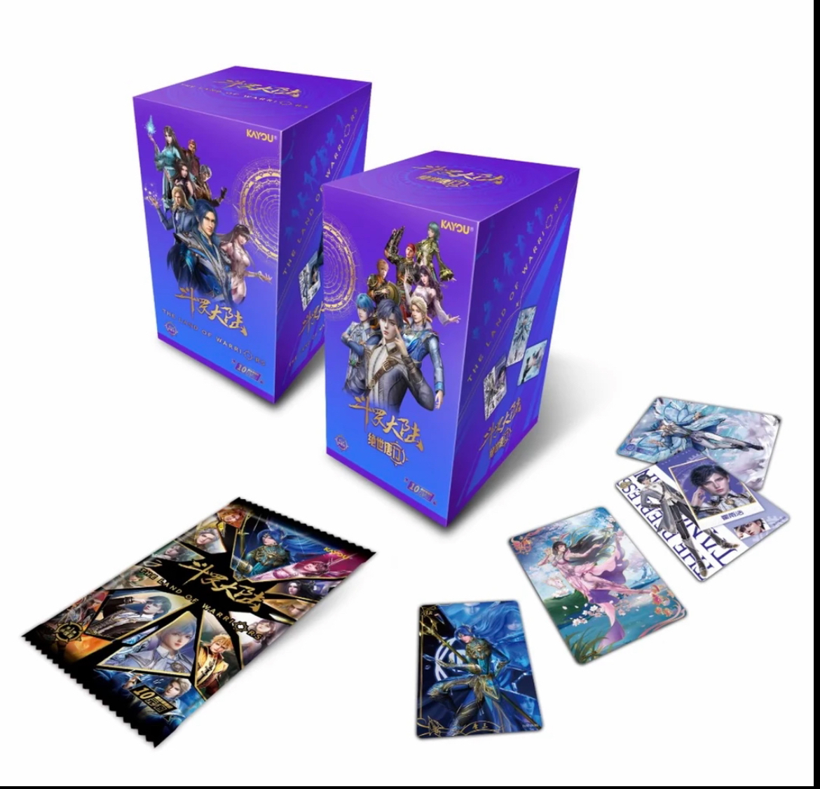【大胃王】卡游斗罗大陆永恒版第一弹收藏卡牌盲盒 直播代拆
