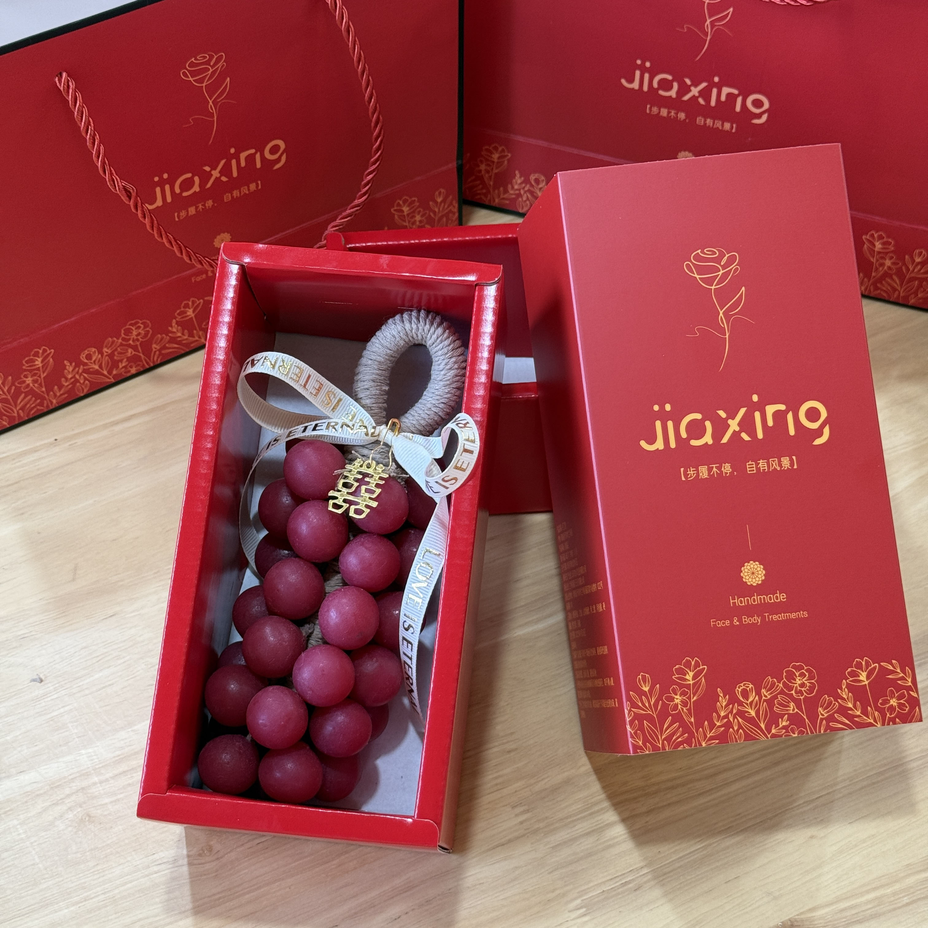 原创香皂整串葡萄串创意香薰皂手工皂伴手礼生日礼物