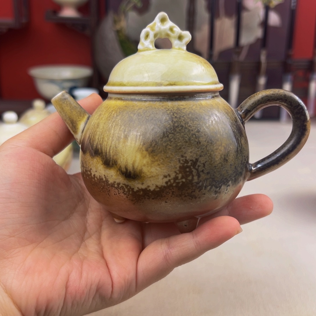 杯子纯手工柴烧主人杯