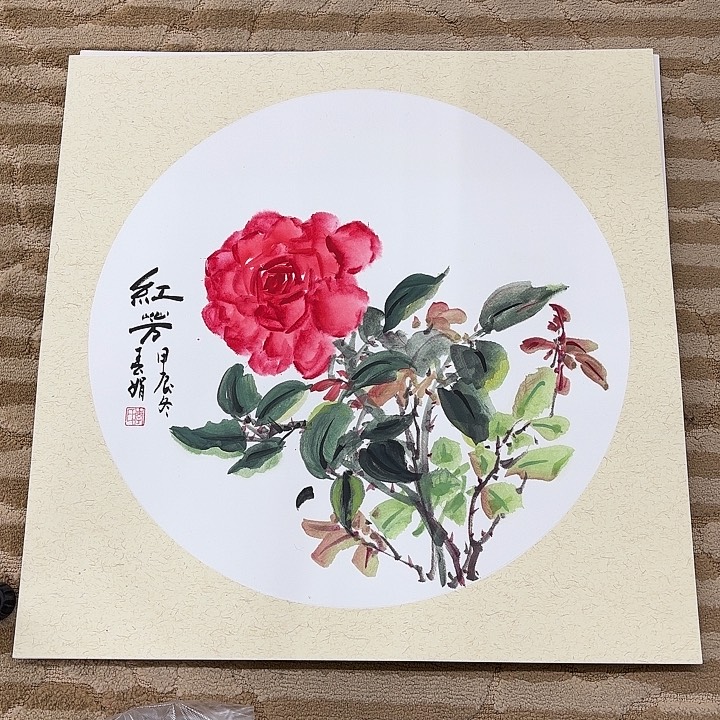 国画花鸟的翅膀和翅膀都50.50