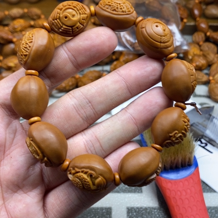 手串/手链橄榄核橄榄核雕工艺手串