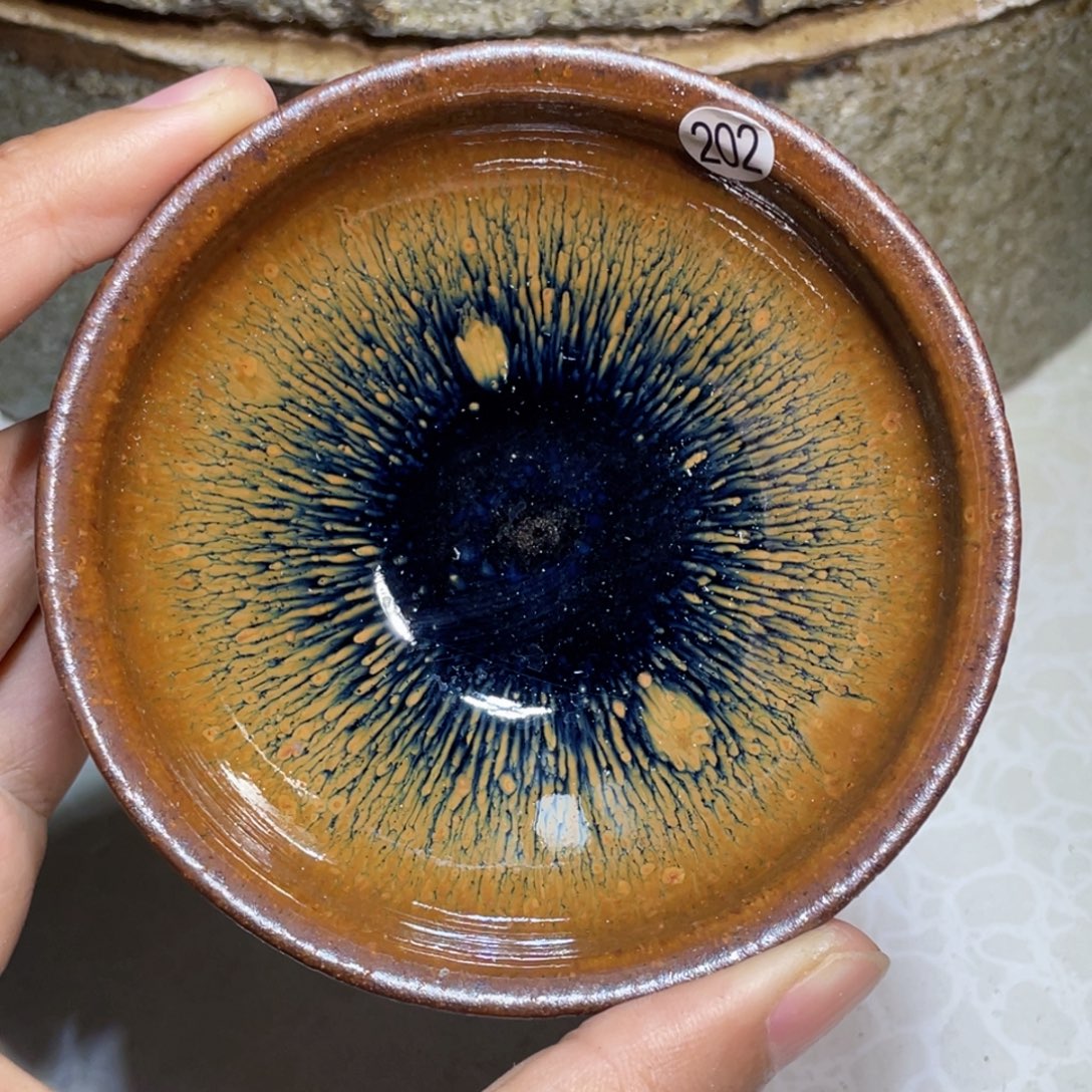 茶盏龙窑柴烧建盏202