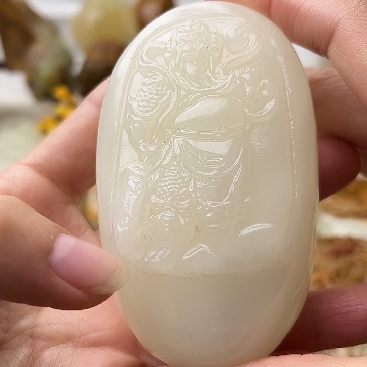 石材古青石不退换关公