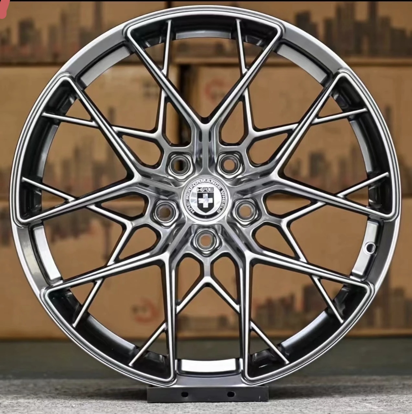 16171819寸旋压树杈轮毂思域型格英诗派雅阁亚洲龙影豹奥迪宝马