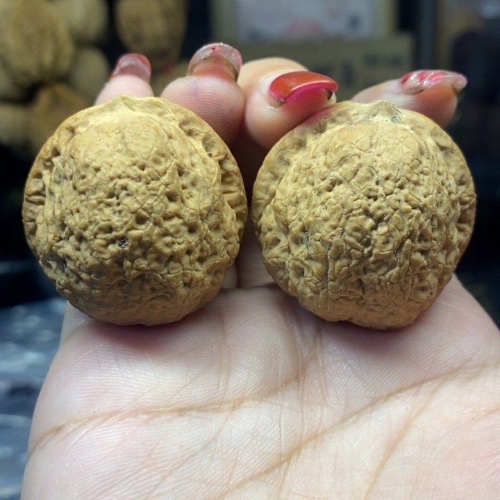 吊坠文玩核桃35花好月圆