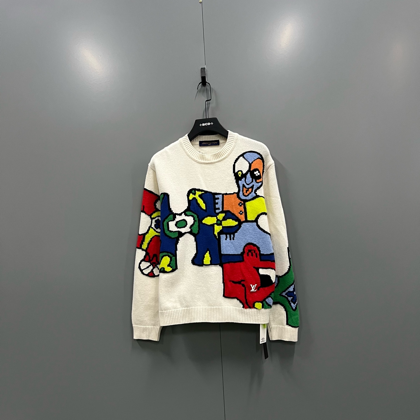 99新 LouisVuitton/路易威登 （ll） 卡通图案针织衫 M码 608092