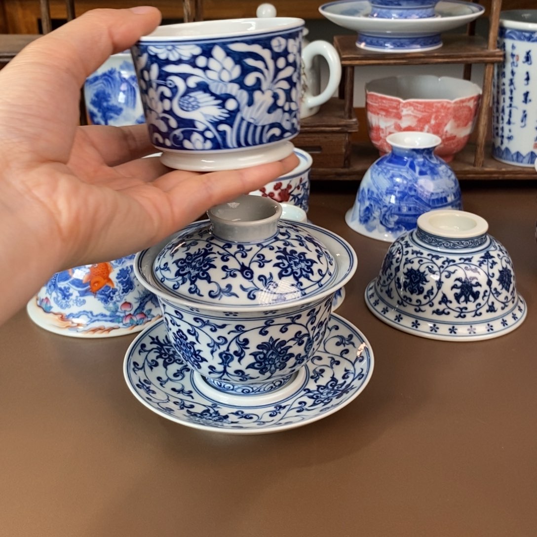 岩*景德镇陶瓷手工手绘