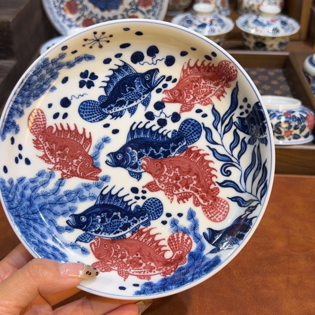 景德镇陶瓷手工手绘