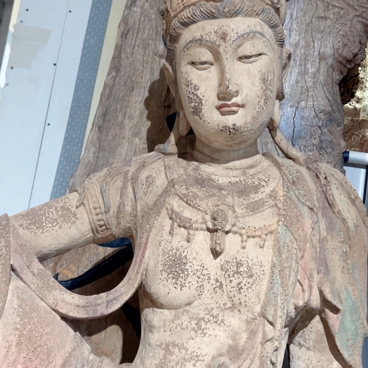 木中古工艺品摆件