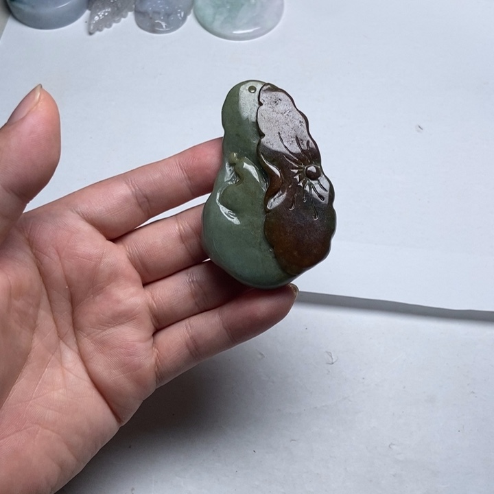 翡翠未镶嵌颈饰悟道15