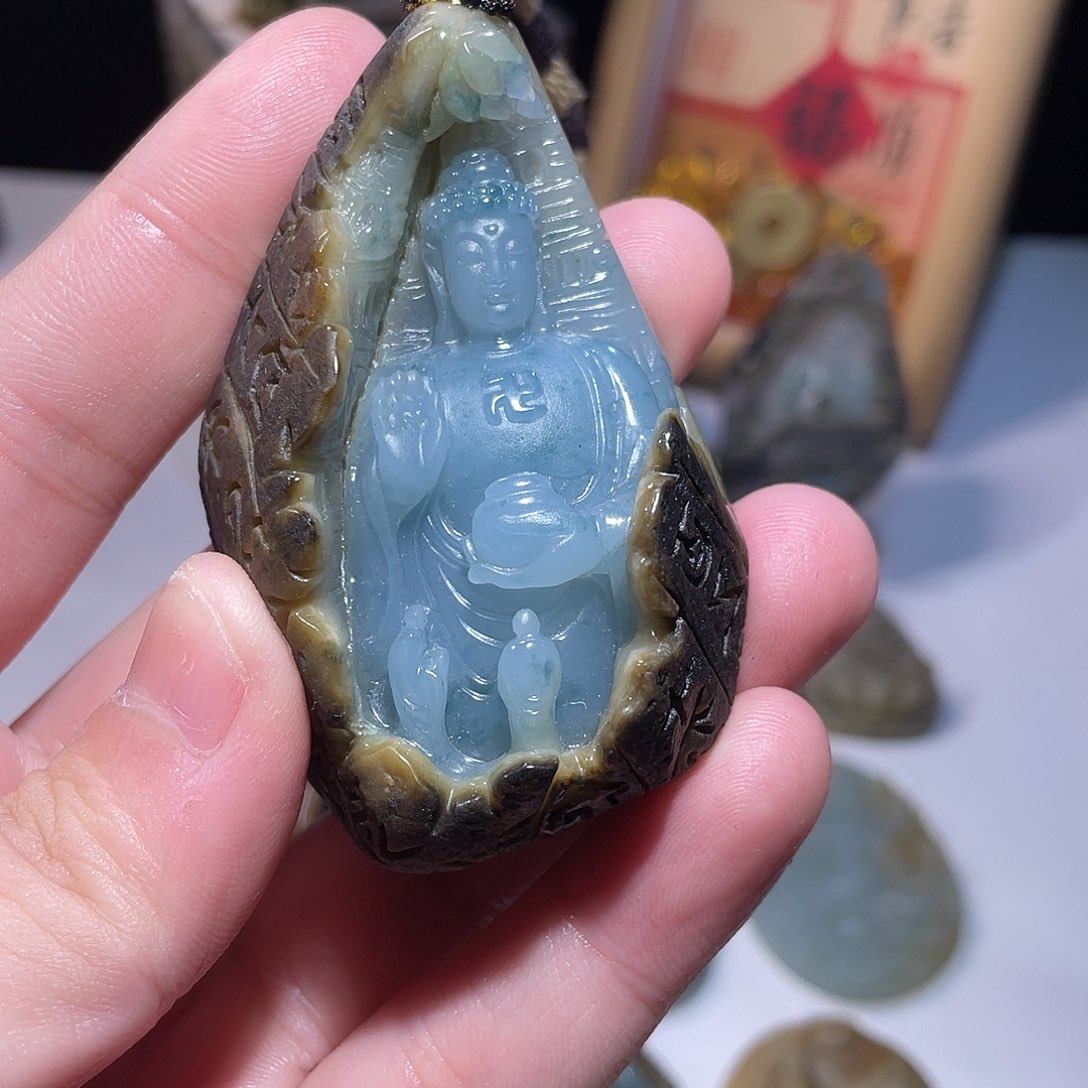 定制翡翠未镶嵌自***渡