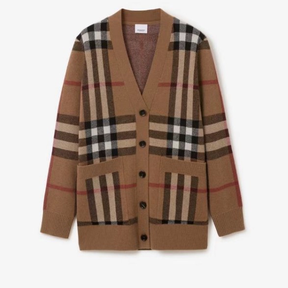95新 BURBERRY/博柏利 海囤 巴宝莉xs码/yy04598 开衫
