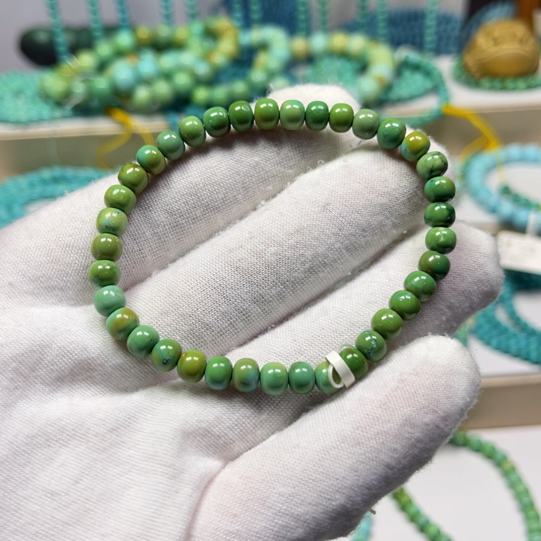 绿松石未镶嵌手链