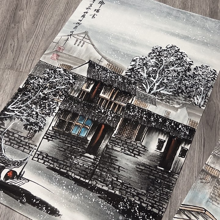 高***山国画手绘国画专用链接8888
